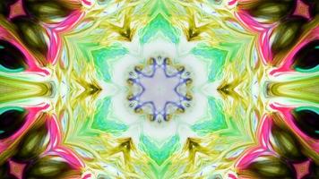 Paint Ink Brush Kaleidoscope photo