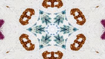 Paint Ink Brush Kaleidoscope photo