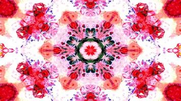 Paint Ink Brush Kaleidoscope photo