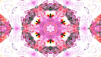 Paint Ink Brush Kaleidoscope photo