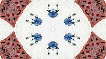 Paint Ink Brush Kaleidoscope photo