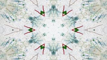 Paint Ink Brush Kaleidoscope photo