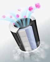 filtros para purificadores de aire vector