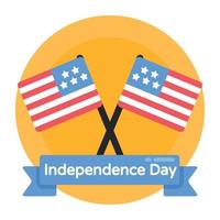 Independence Day Banner vector