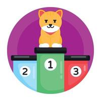 Cat Ranking  Podium vector