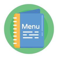 Restaurant  Menu Card vector