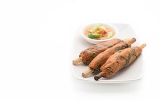 Fried Fish-paste stick photo