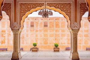 Palacio de la ciudad de Jaipur en la ciudad de Jaipur, Rajasthan, India foto