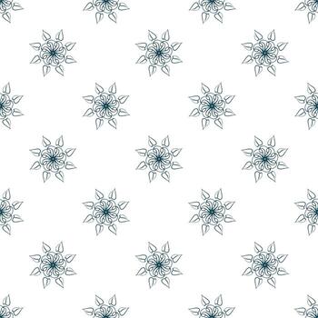 seamless repeat pattern design, Hand-Drawn repeat pattern. vector