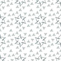 seamless repeat pattern design, Hand-Drawn repeat pattern. vector