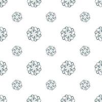 seamless repeat pattern design, Hand-Drawn repeat pattern. vector