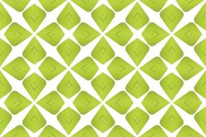 Pattern green gradient leaves gift wrapping paper vector illustration