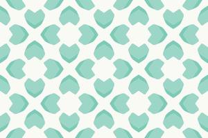 Abstract Pattern heart bright green gradient Vector illustration