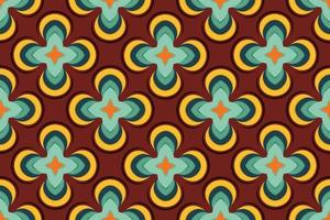 Abstract Pattern style retro vector illustration