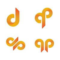 P Letter Logo Tempate vector