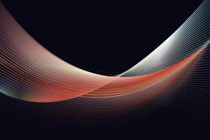 wave abstract line background, mordern waves. vector