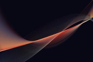 wave abstract line background, mordern waves. vector