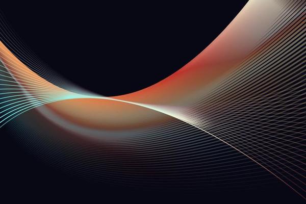wave abstract line background, mordern waves.
