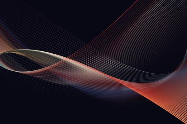 wave abstract line background, mordern waves.