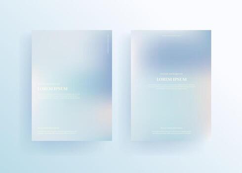 gradient background, soft color frames. vector