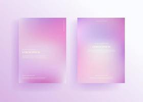 gradient background, soft color frames. vector