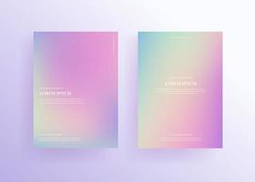 gradient background, soft color frames. vector