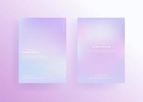 gradient background, soft color frames. vector