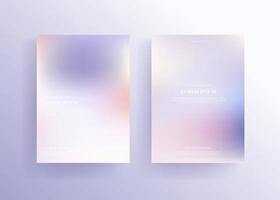 gradient background, soft color frames. vector