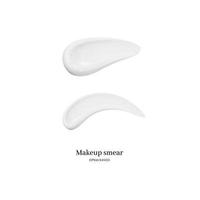 cosmetic cream smear isolated on white background. vector