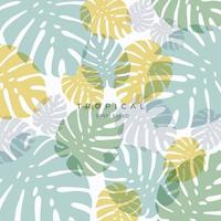 summer background, tropical summer vector