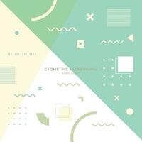 Abstract geometric pattern design, modern shapes vector