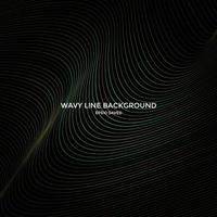 wavy line background, abstract line pattern vector