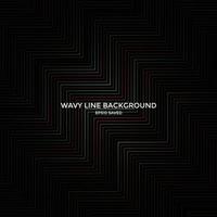 wavy line background, abstract line pattern vector