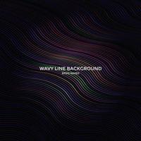 wavy line background, abstract line pattern vector