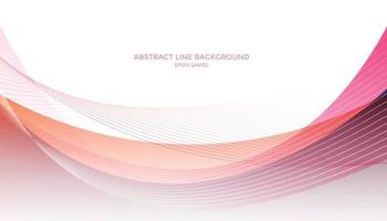 wavy line background, abstract line pattern vector