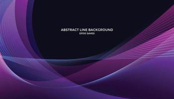 wavy line background, abstract line pattern vector