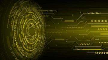 cyber circuit future technology concept background vector