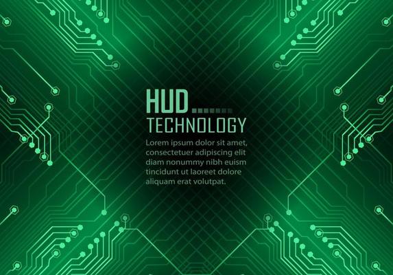 cyber circuit future technology concept background