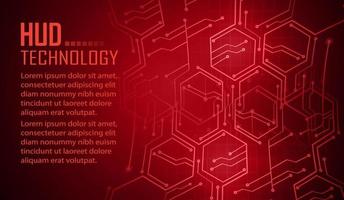 cyber circuit future technology concept background vector