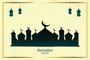 islamic background free download golden style vector