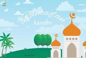 ramadan kareem background illustration download art vector