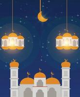 background islamic ramadan kareem vector design free download