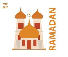 mosque vector design free download