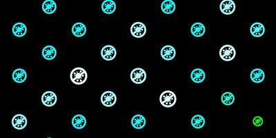 Abstract vector background with colorful gradient