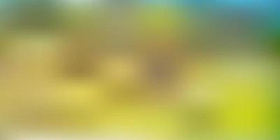 Light blue, yellow vector abstract blur pattern.