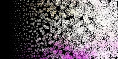 Dark Pink, Yellow vector pattern with magic elements.