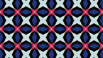 symmetrical patterns,VJ fractal kaleidoscope seamless loop animation. video