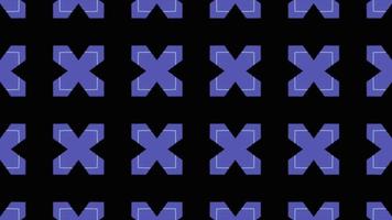 symmetrical patterns,VJ fractal kaleidoscope seamless loop animation. video