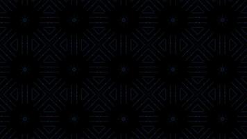symmetrical patterns,VJ fractal kaleidoscope seamless loop animation. video