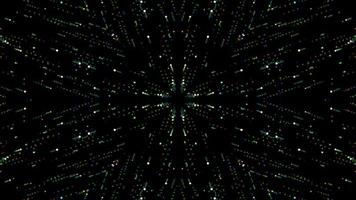 symmetrische patronen, vj fractal caleidoscoop naadloze loops animatie. video